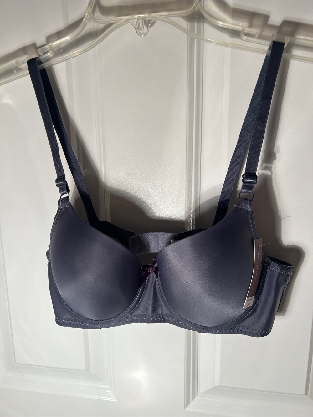 Everyday Smooth Underwire T-Shirt Bra -Charcoal Grey